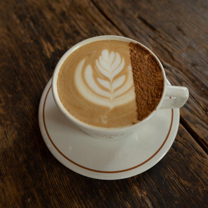 Spiced carrot latte