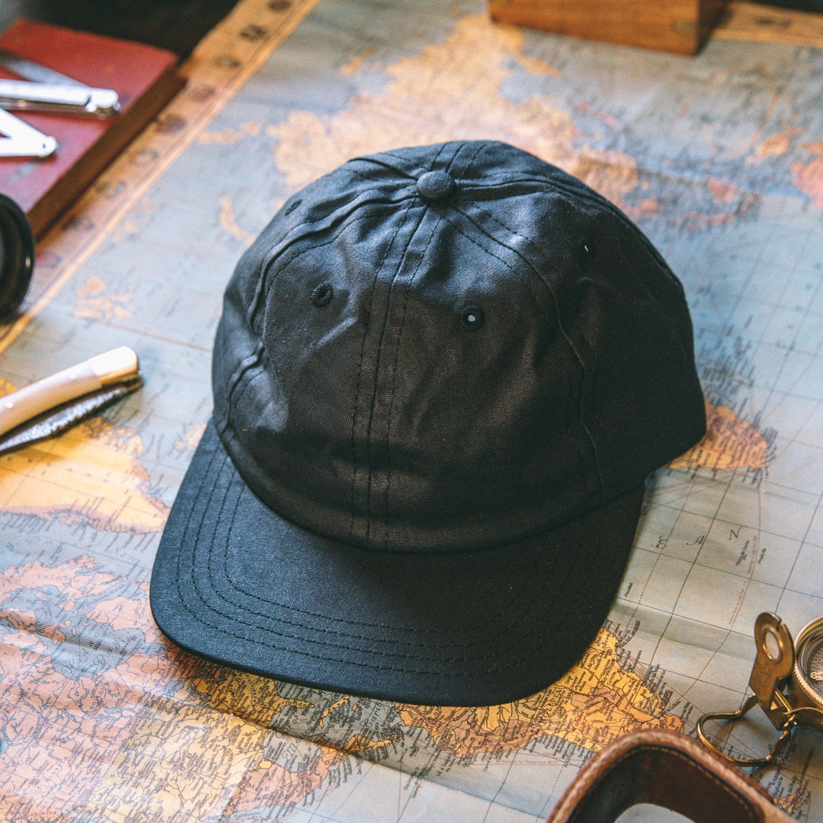 Baseball Cap - Black Bradley Mountain 